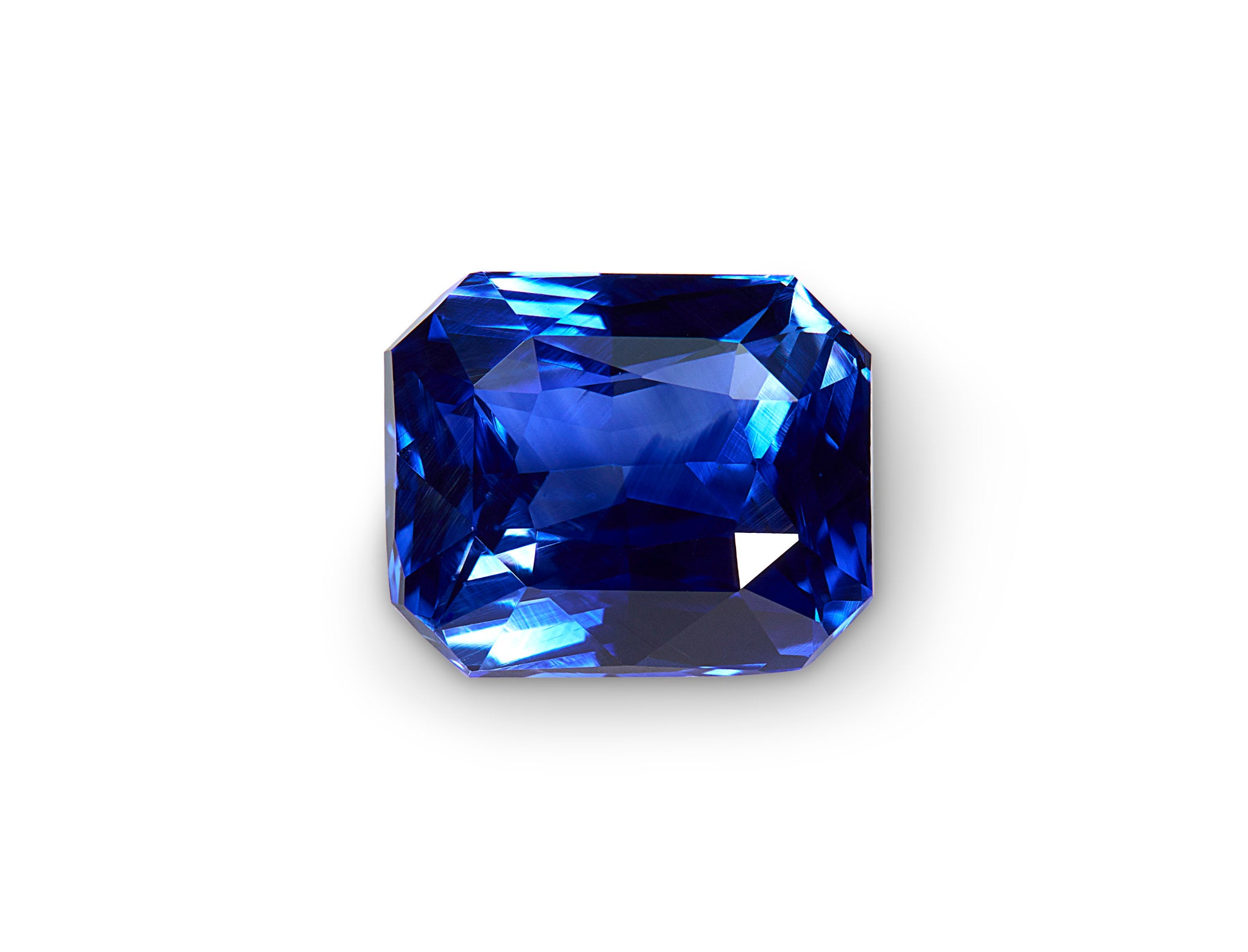 1.07ct Royal Blue Sapphire Emerald Cut
