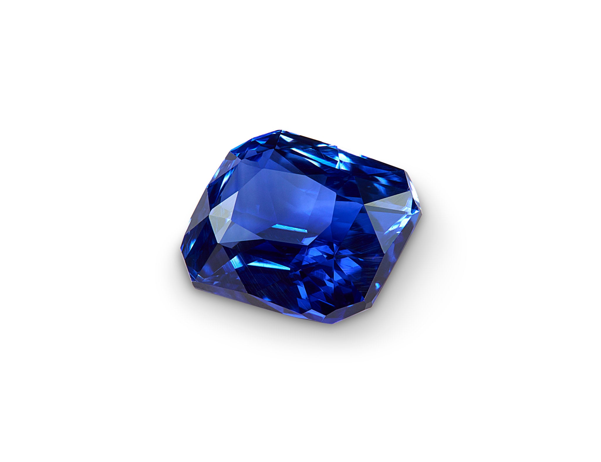 1.07ct Royal Blue Sapphire Emerald Cut