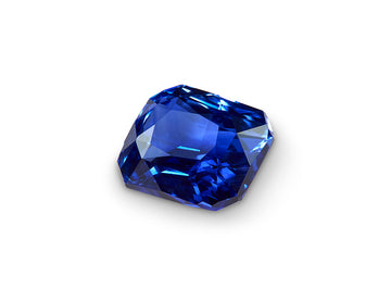 1.07ct Royal Blue Sapphire Emerald Cut
