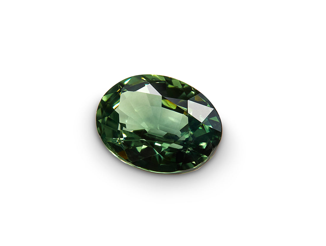 1.07ct Teal Green Sapphire - The Sapphire Merchant