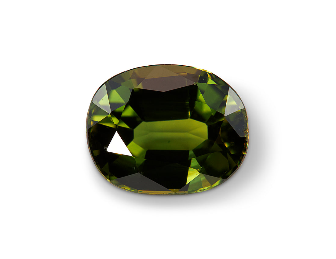 1.09ct Green Sapphire - The Sapphire Merchant
