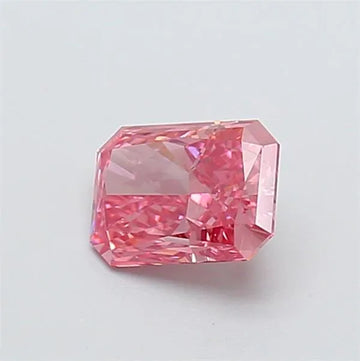 1.13ct Radiant Lab Grown Diamond (Colour Fancy Vivid Pink, Clarity VVS2, IGI Certified)
