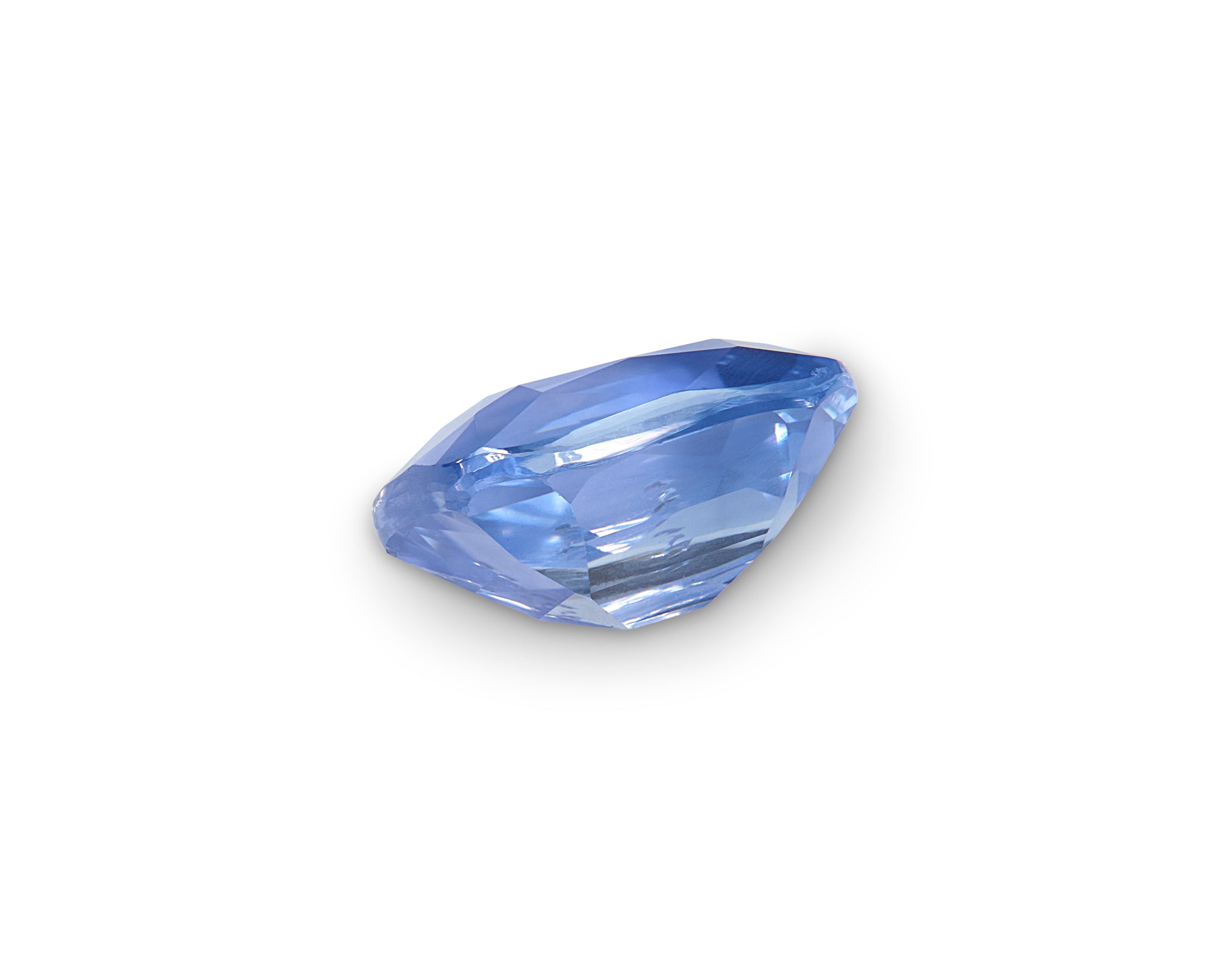 1.14ct sapphire blue cushion
