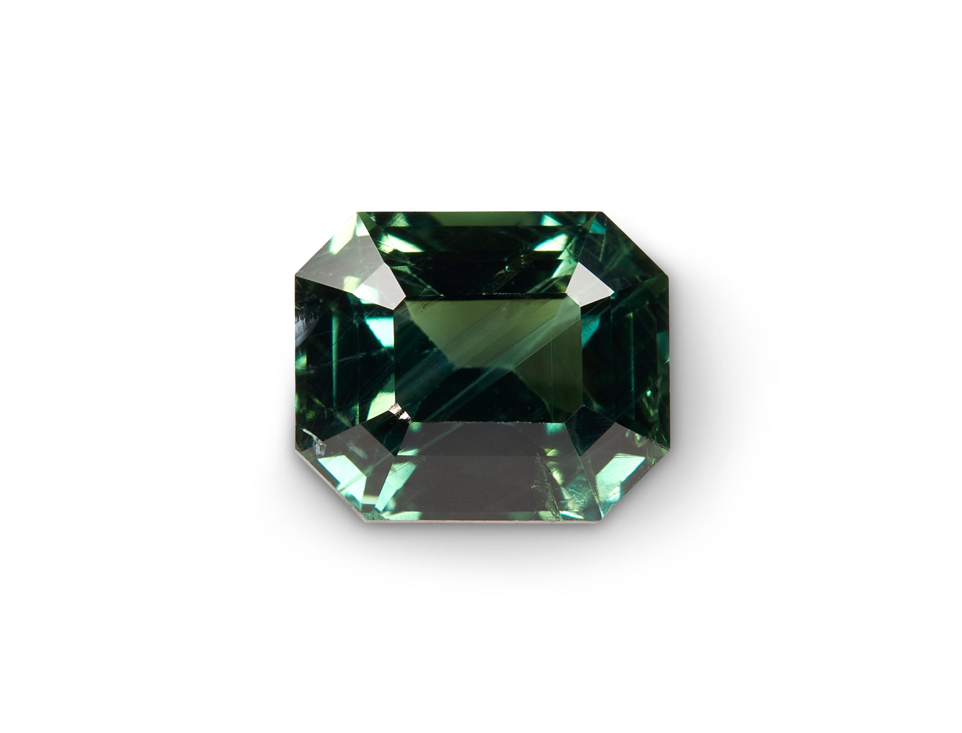 1.15ct Teal Green Sapphire - The Sapphire Merchant
