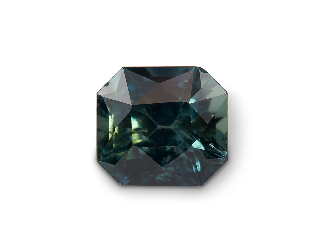 1.18ct Teal Green Sapphire - The Sapphire Merchant