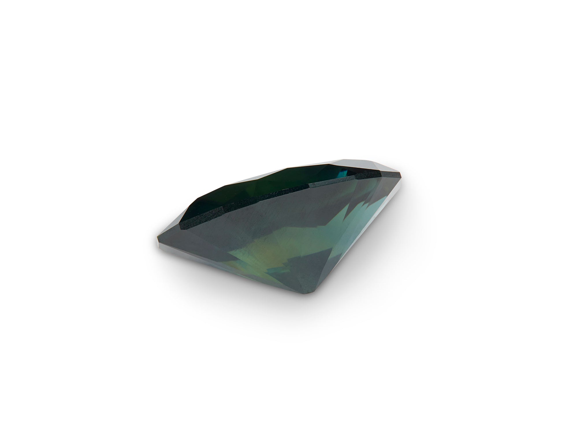 1.26ct Greenish Blue Sapphire Oval Cut Australia Origin