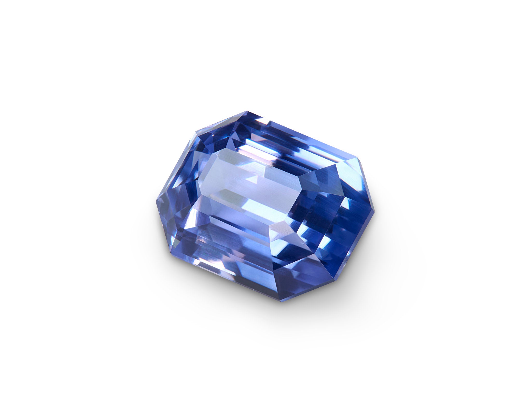 1.27ct Blue Sapphire Emerald Cut