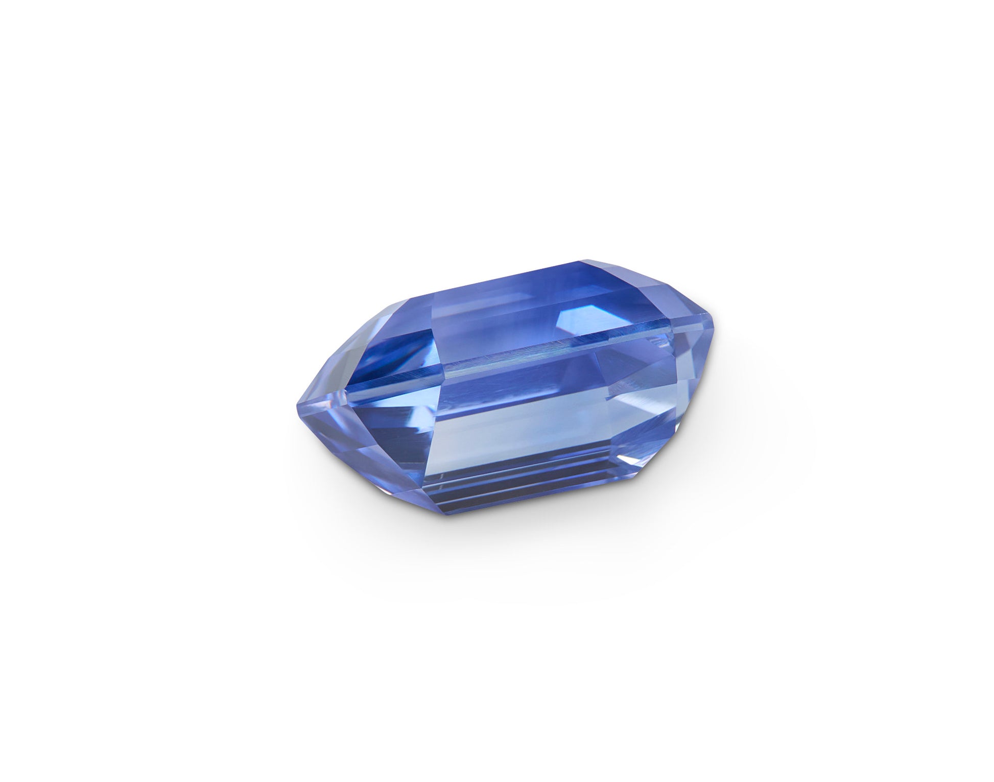 1.27ct Blue Sapphire Emerald Cut