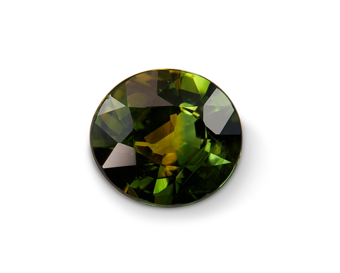 1.27ct Green Sapphire - The Sapphire Merchant
