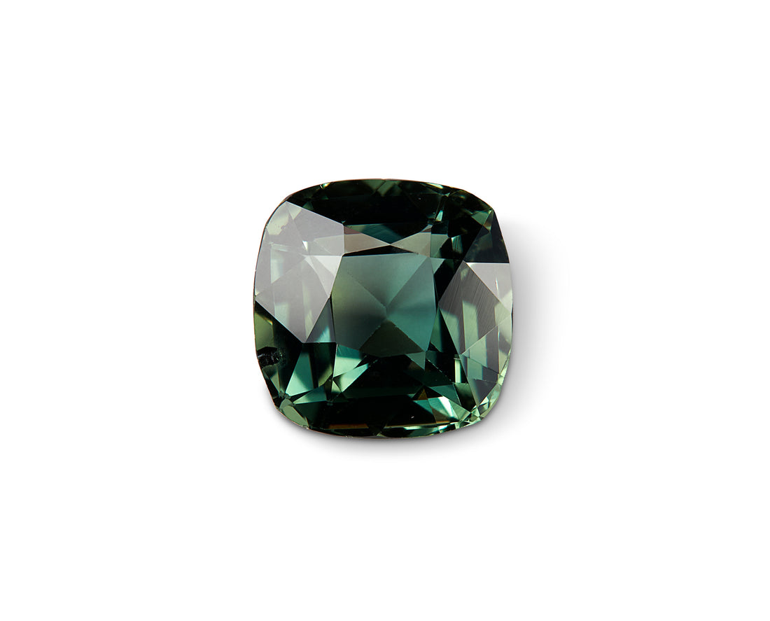 1.28ct Teal Green Sapphire - The Sapphire Merchant