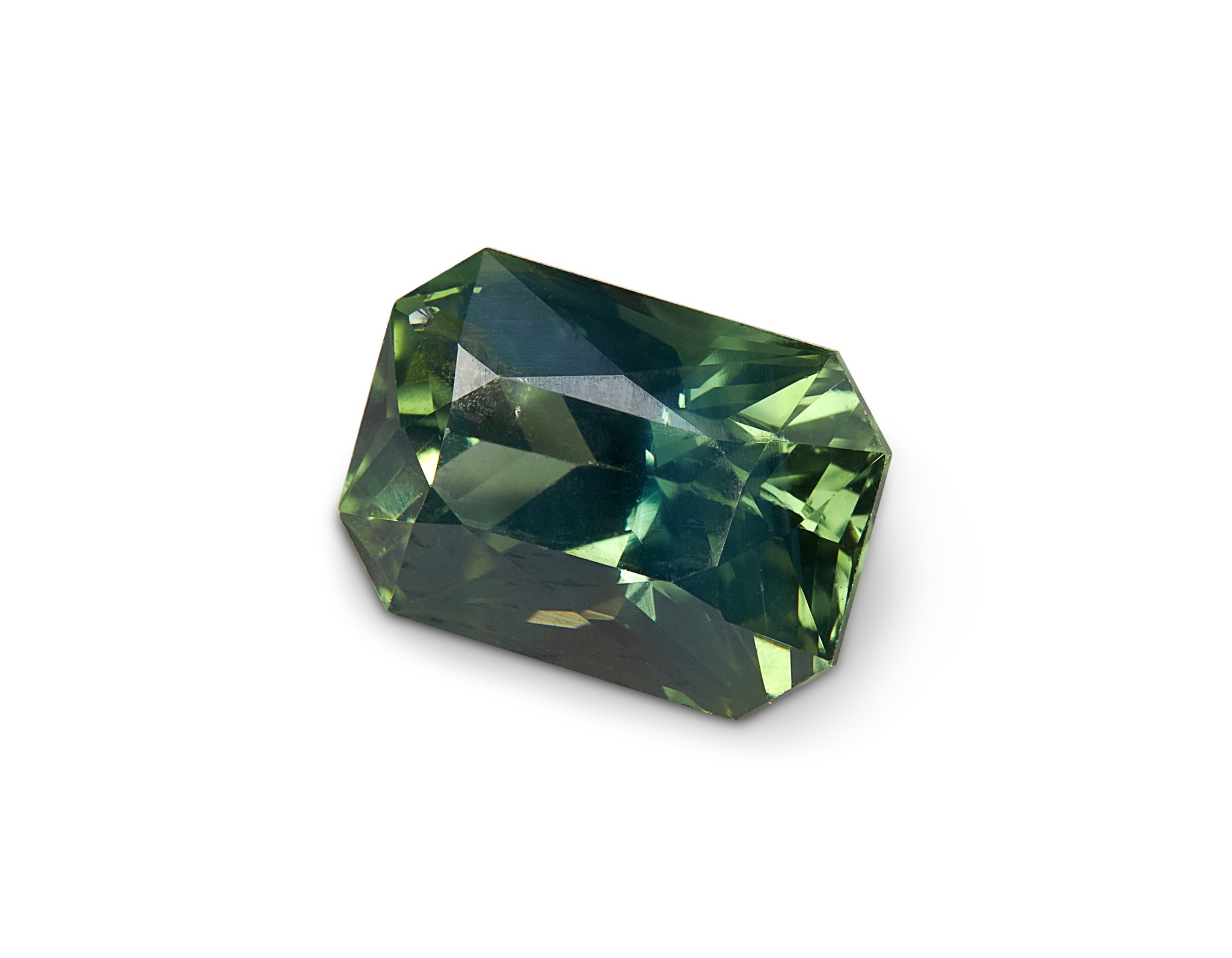 1.29ct Teal Green Sapphire - The Sapphire Merchant