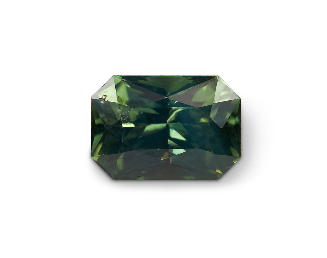 1.29ct Teal Green Sapphire - The Sapphire Merchant