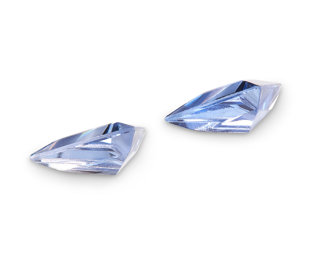 1.33ct Blue Sapphire Pair - The Sapphire Merchant