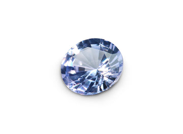 1.37ct Pastel Blue Sapphire Unheated
