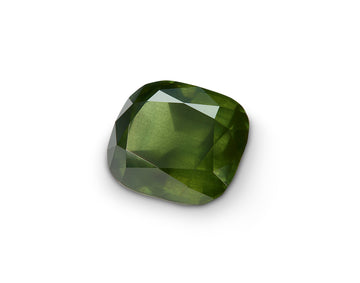 1.39ct Australian Mossy Green Sapphire Unheated