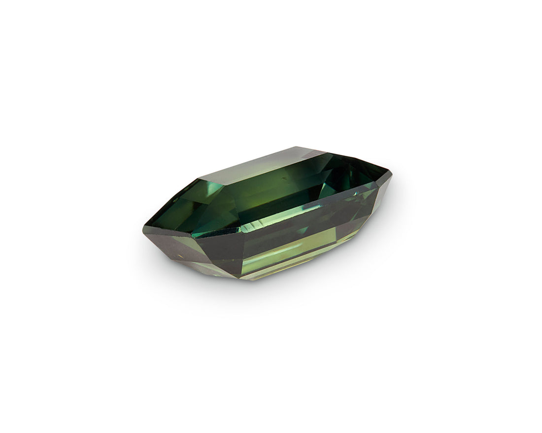 1.40ct Teal Green Sapphire - The Sapphire Merchant