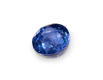 1.41ct Cornflower Blue Sapphire Oval Cut Sri Lanka Origin