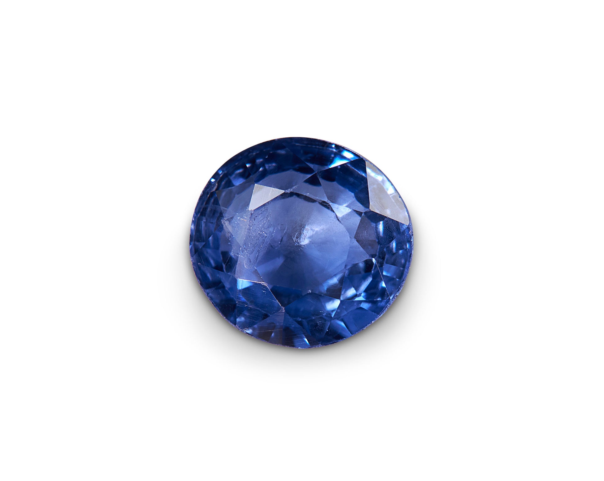 1.41ct Cornflower Blue Sapphire Oval Cut Sri Lanka Origin