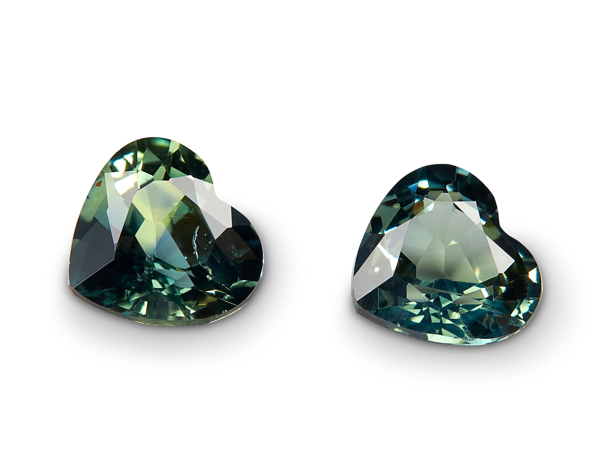1.50ct Parti Sapphire Pair - The Sapphire Merchant