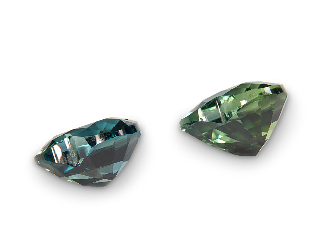 1.50ct Parti Sapphire Pair - The Sapphire Merchant