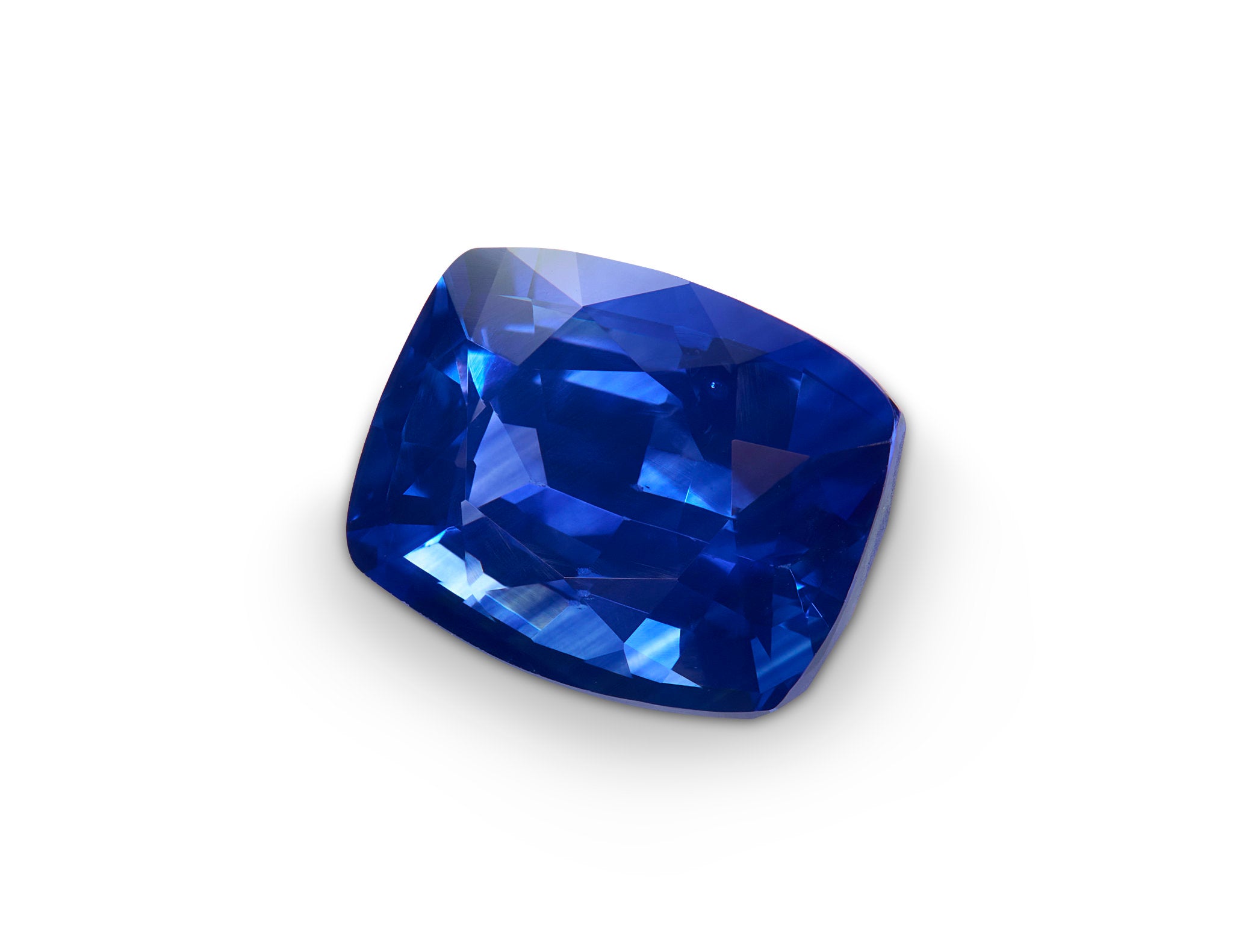 1.59ct Royal Blue Sapphire Cushion Cut