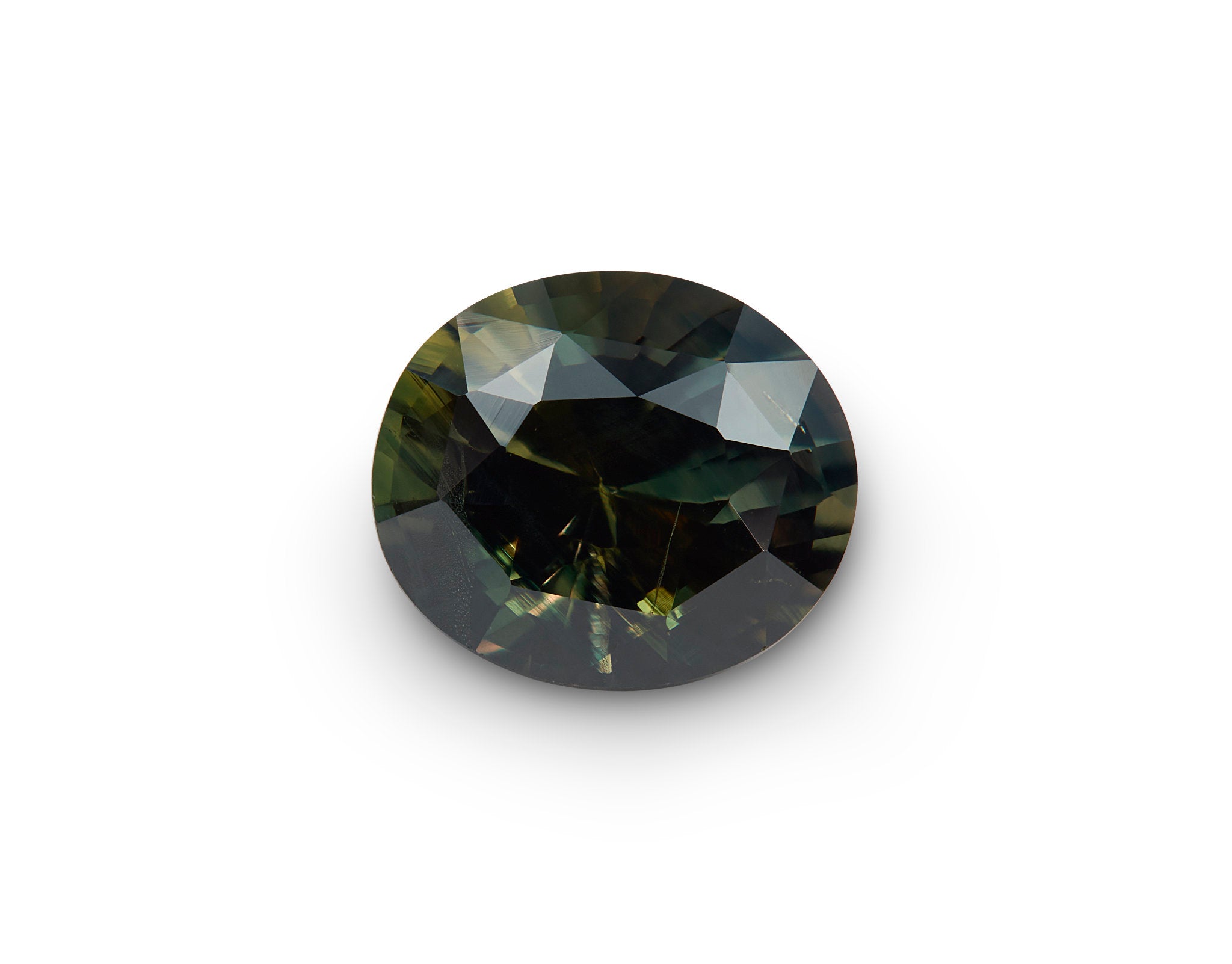 1.61ct Green Sapphire Unheated