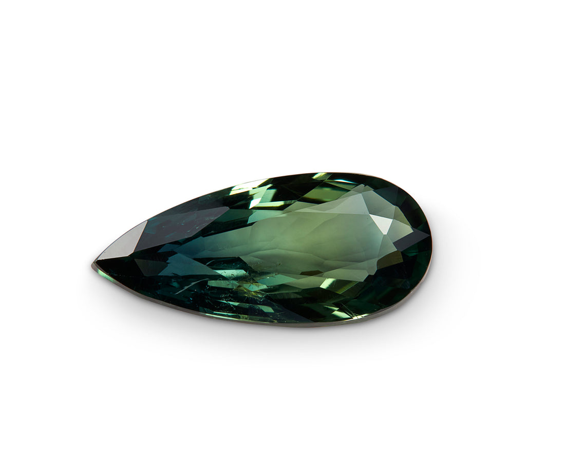1.60ct Teal Sapphire - The Sapphire Merchant