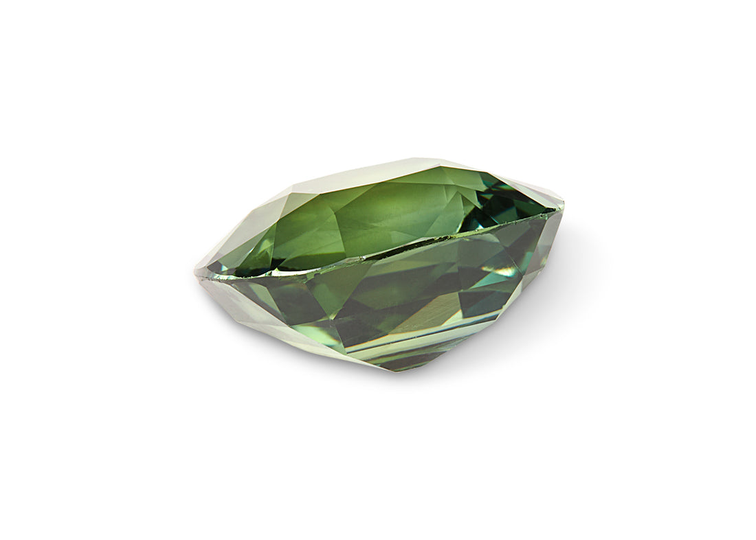 1.65ct Teal Green Sapphire - The Sapphire Merchant