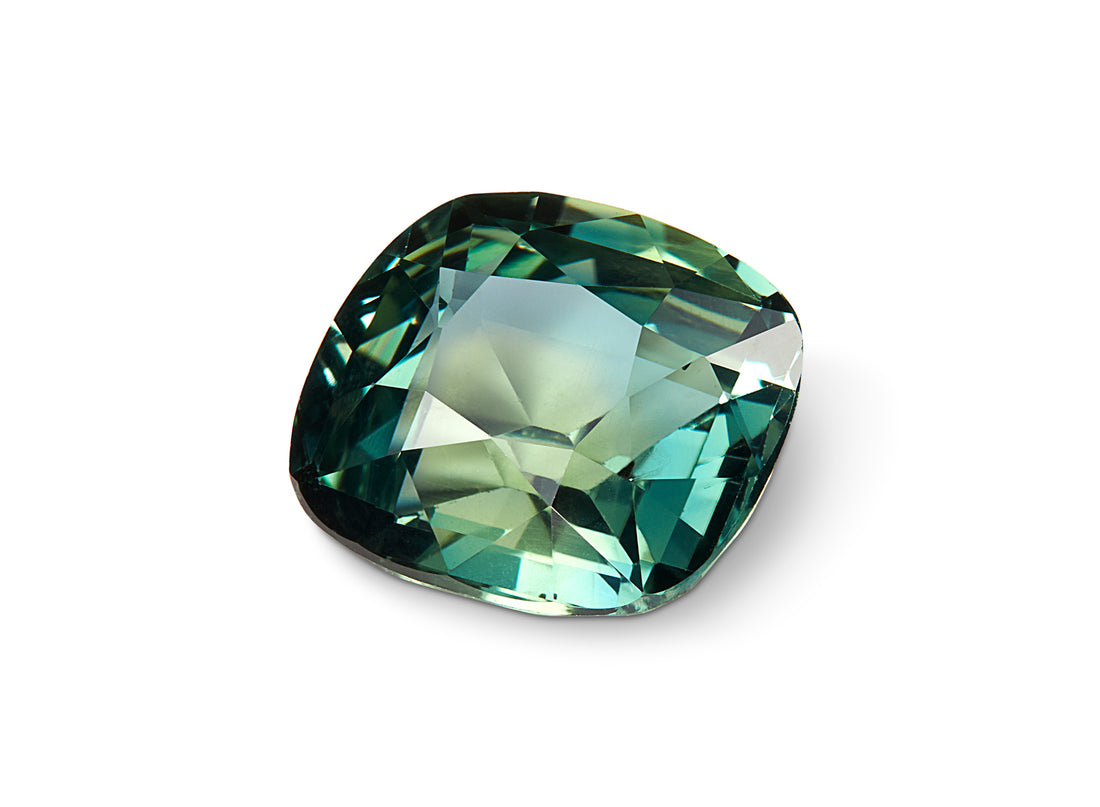 1.65ct Teal Green Sapphire - The Sapphire Merchant