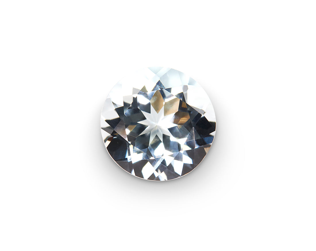 1.67ct Aquamarine Gemstone Round Brilliant