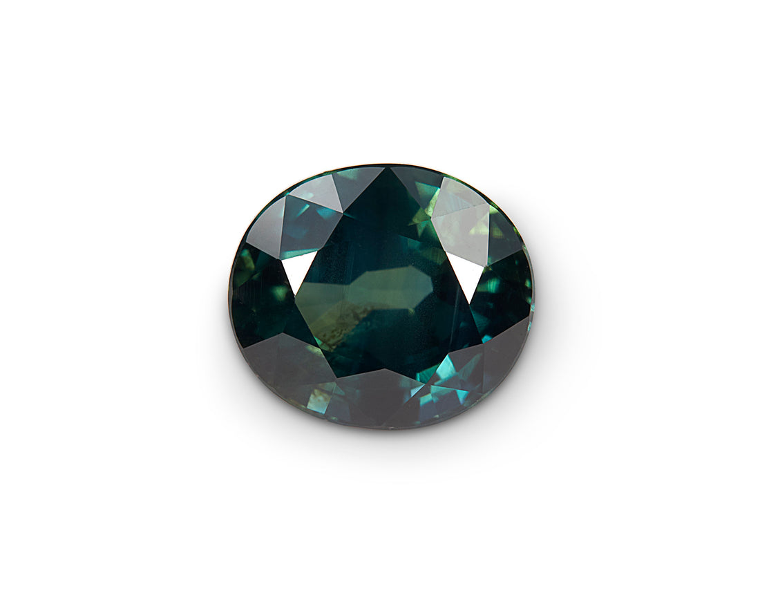 1.71ct Teal Blue Sapphire - The Sapphire Merchant