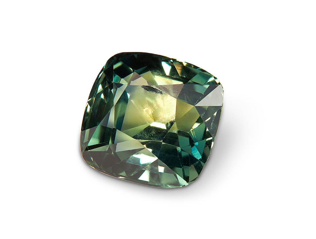 1.72ct Teal Green Sapphire - The Sapphire Merchant