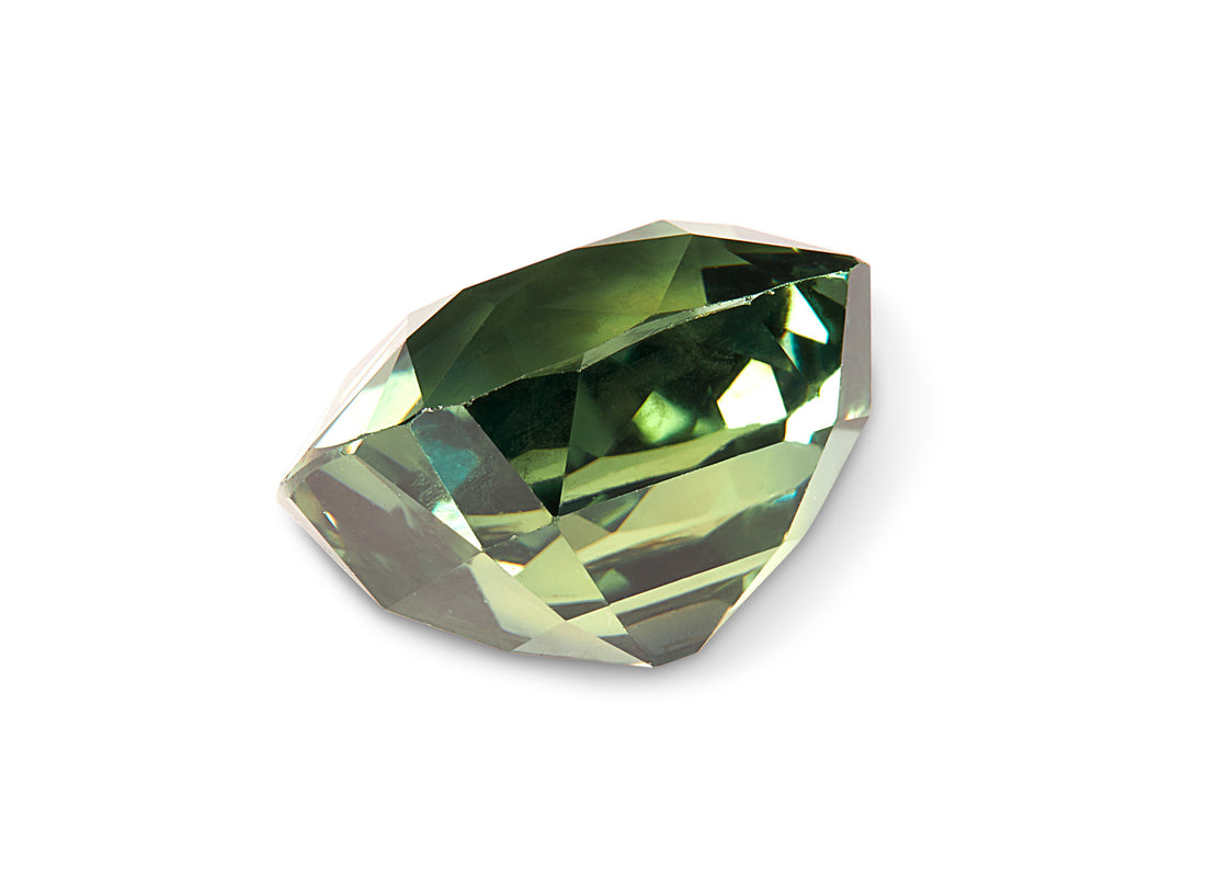 1.72ct Teal Green Sapphire - The Sapphire Merchant