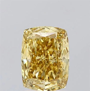 1.75ct Cushion modified Lab Grown Diamond (Colour Fancy Intense Yellow, Clarity VS1, IGI Certified)