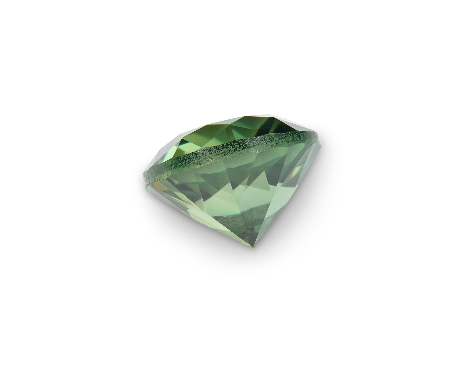 1.76ct Green Sapphire Round Cut Australia Origin