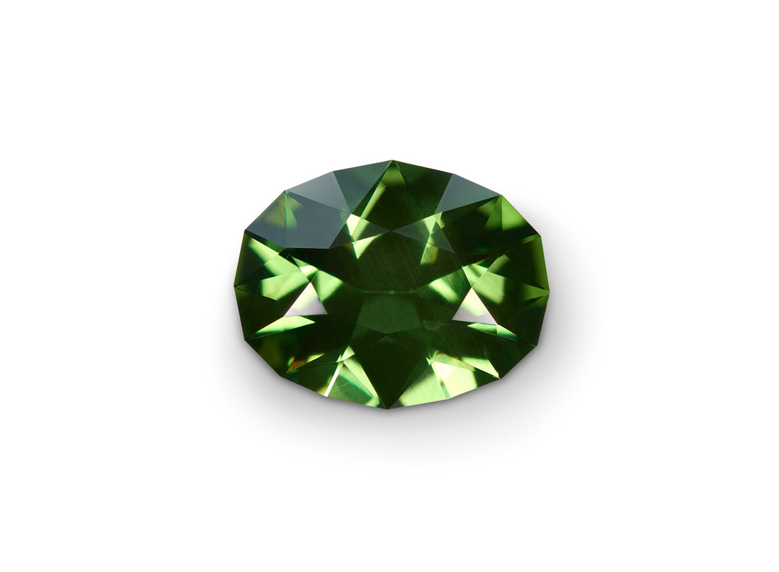 1.84ct Green Sapphire Fancy Cut