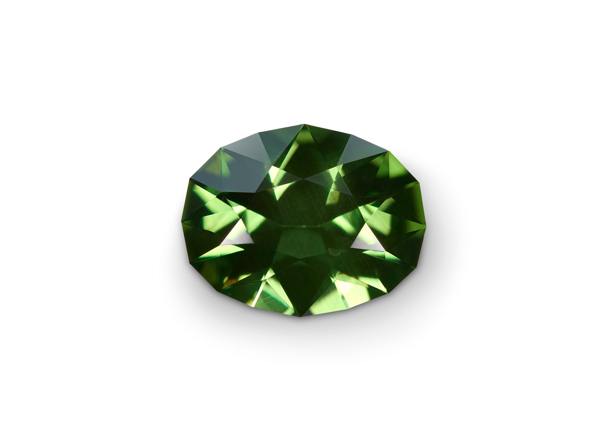 1.84ct Green Sapphire Fancy Cut