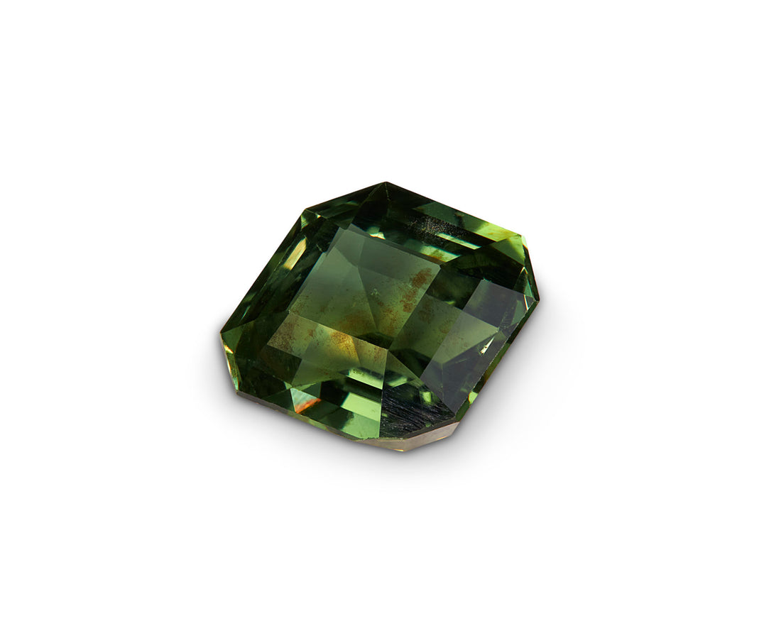 1.85ct Teal Green Sapphire - The Sapphire Merchant