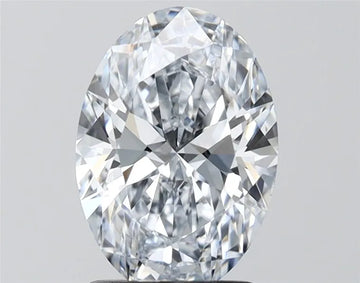 1.87ct Oval Lab Grown Diamond (Colour G, Clarity VVS1, IGI Certified)