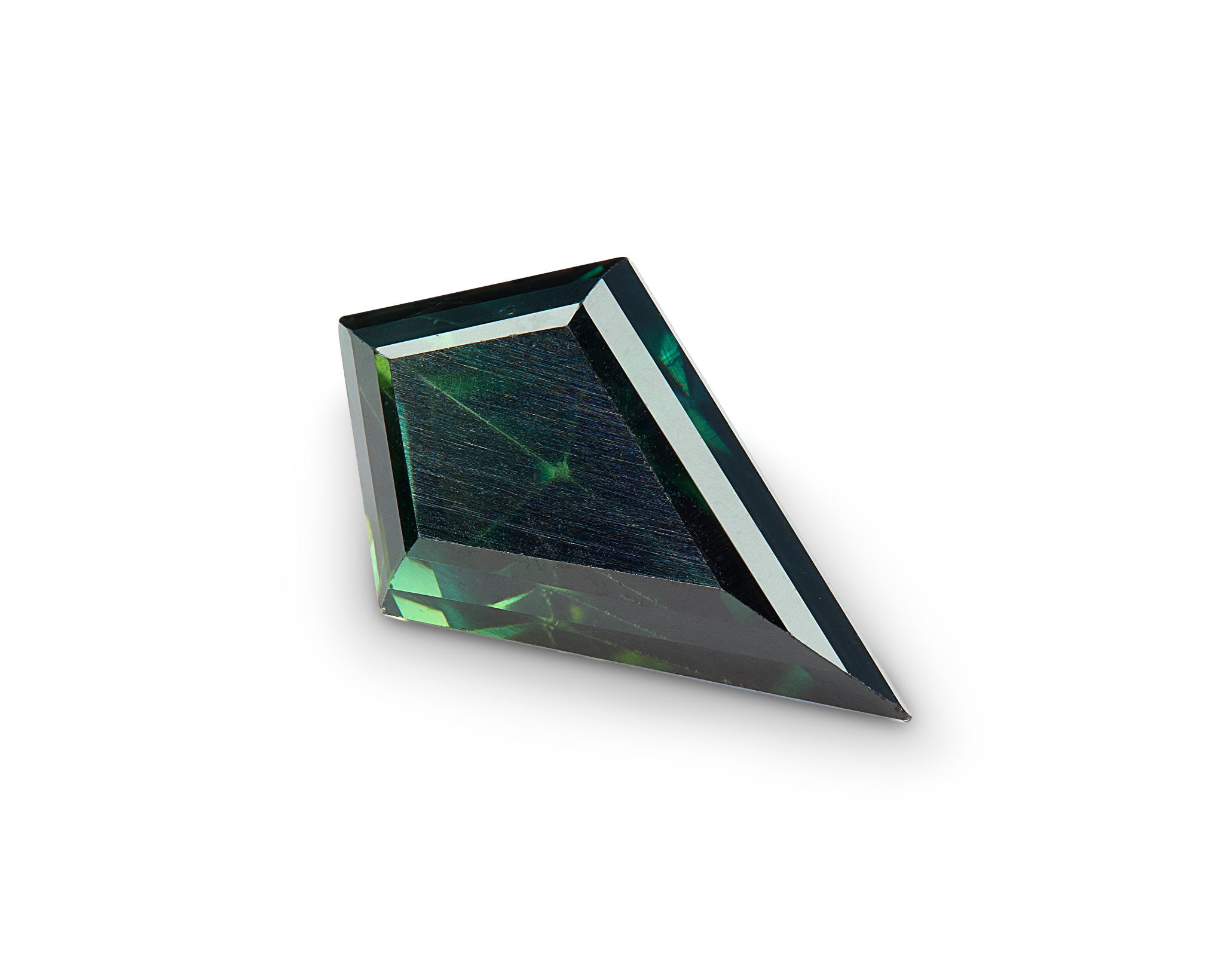 1.88ct Green Sapphire Kite Cut Australia Origin