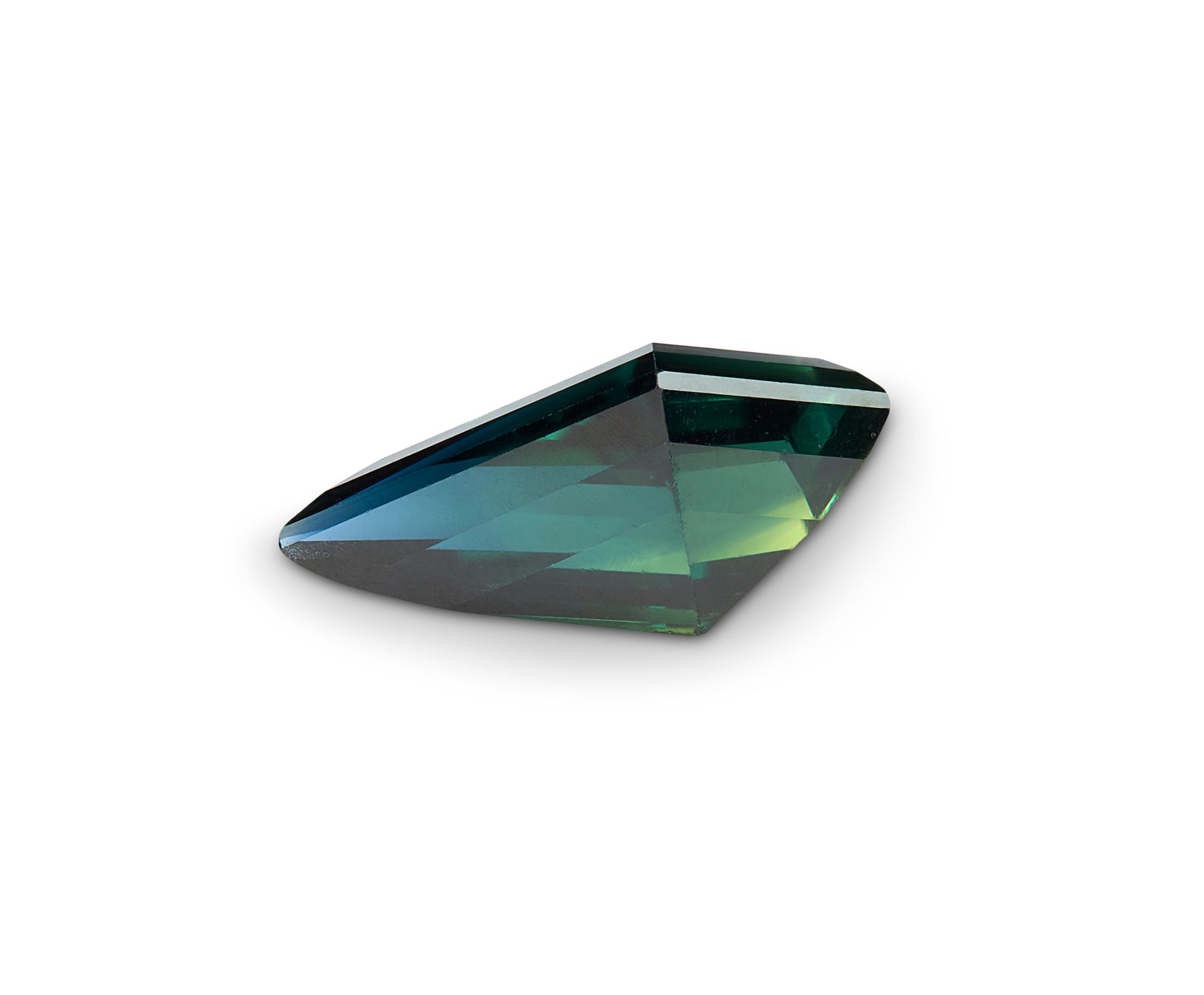 1.88ct Green Sapphire Kite Cut Australia Origin