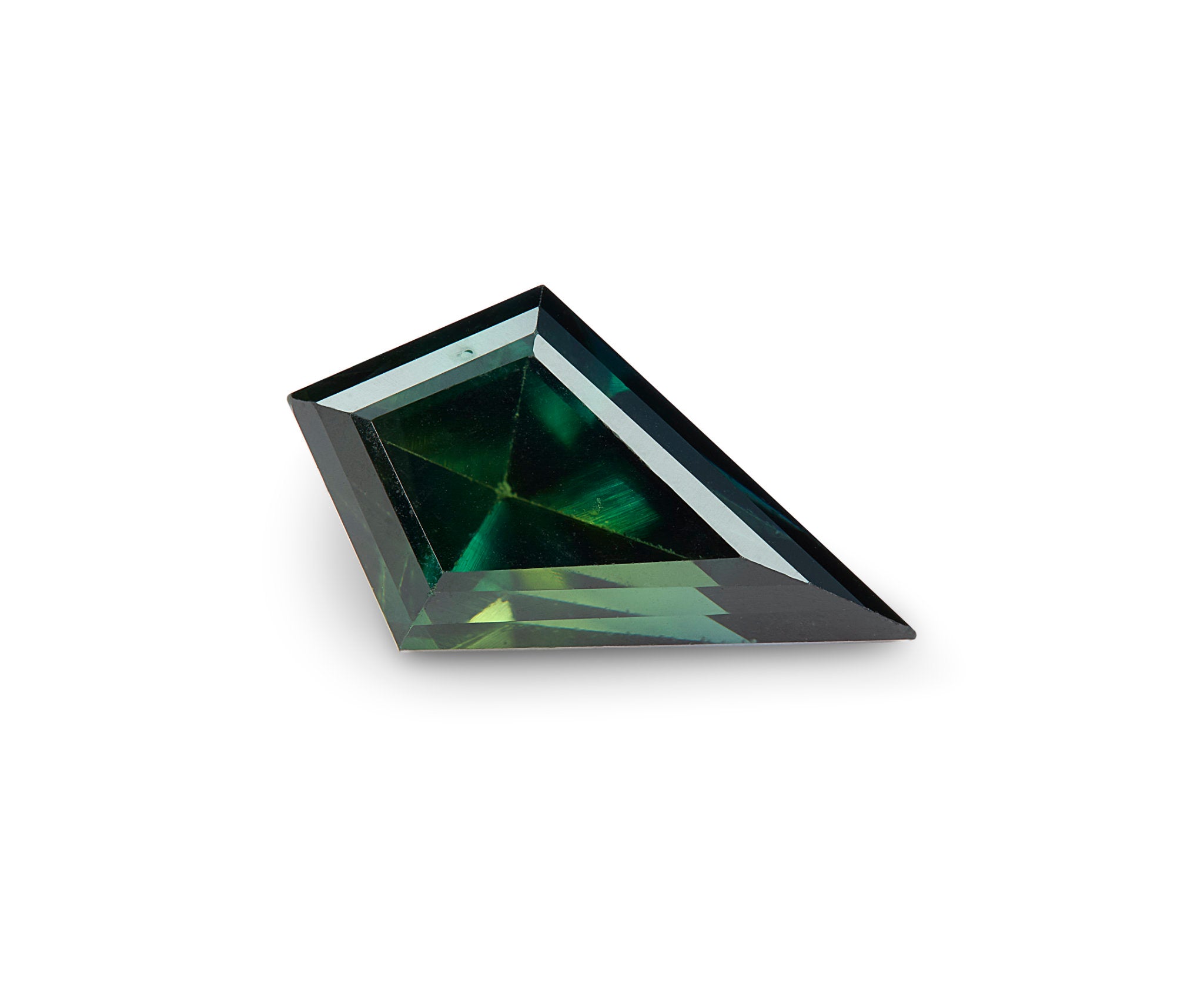 1.88ct Green Sapphire Kite Cut Australia Origin
