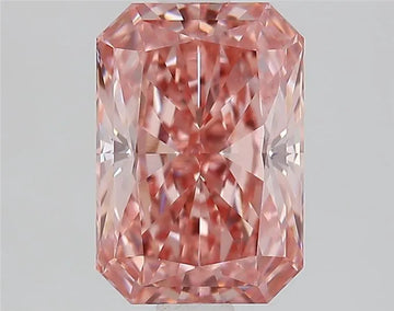 1.94ct Radiant Lab Grown Diamond (Colour Fancy Vivid Pink, Clarity VS1, IGI Certified)