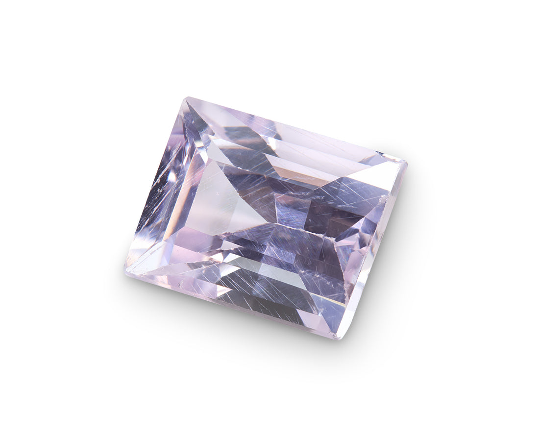 1.96ct Pink Sapphire Baguette Cut