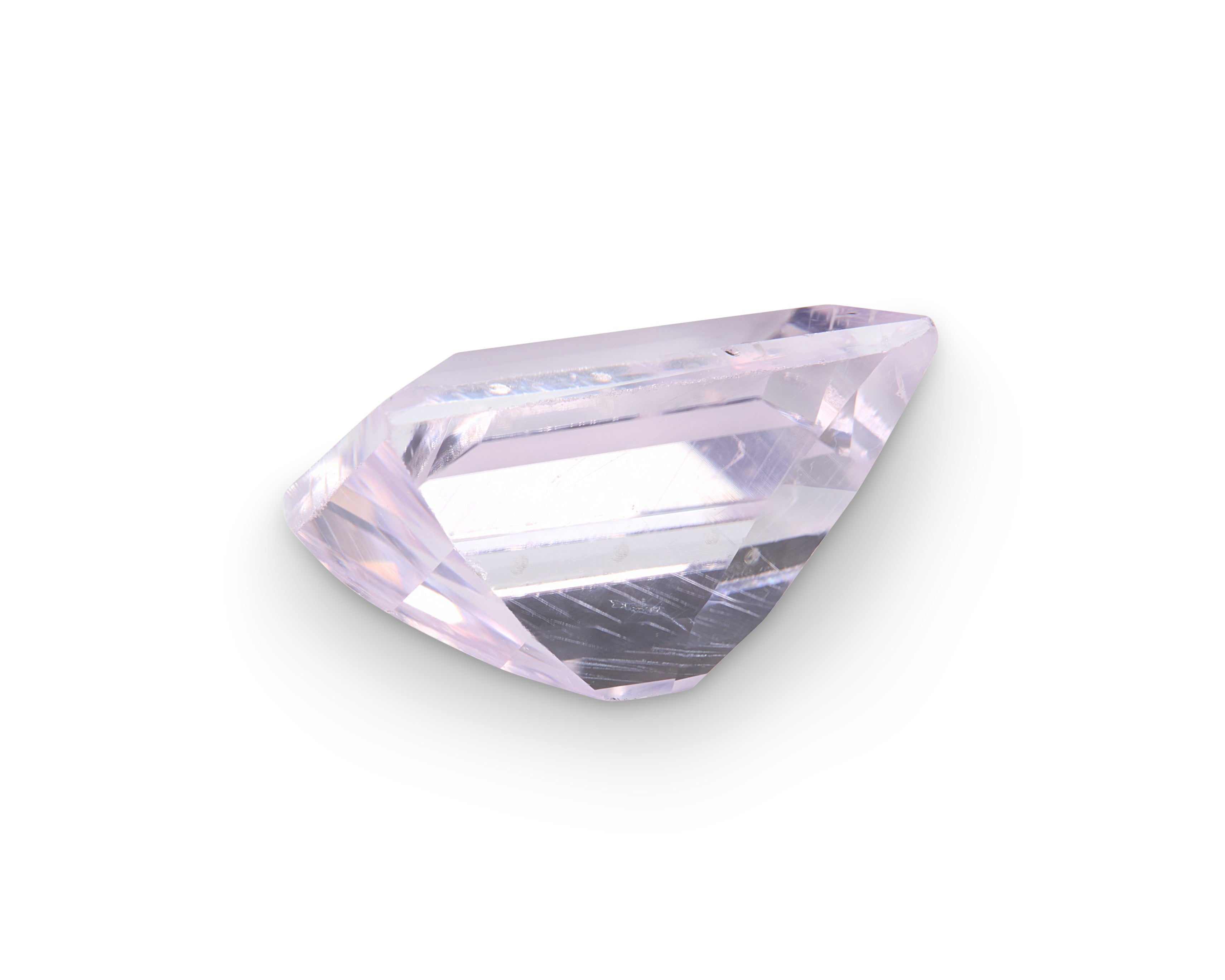 1.96ct Pink Sapphire Baguette cut