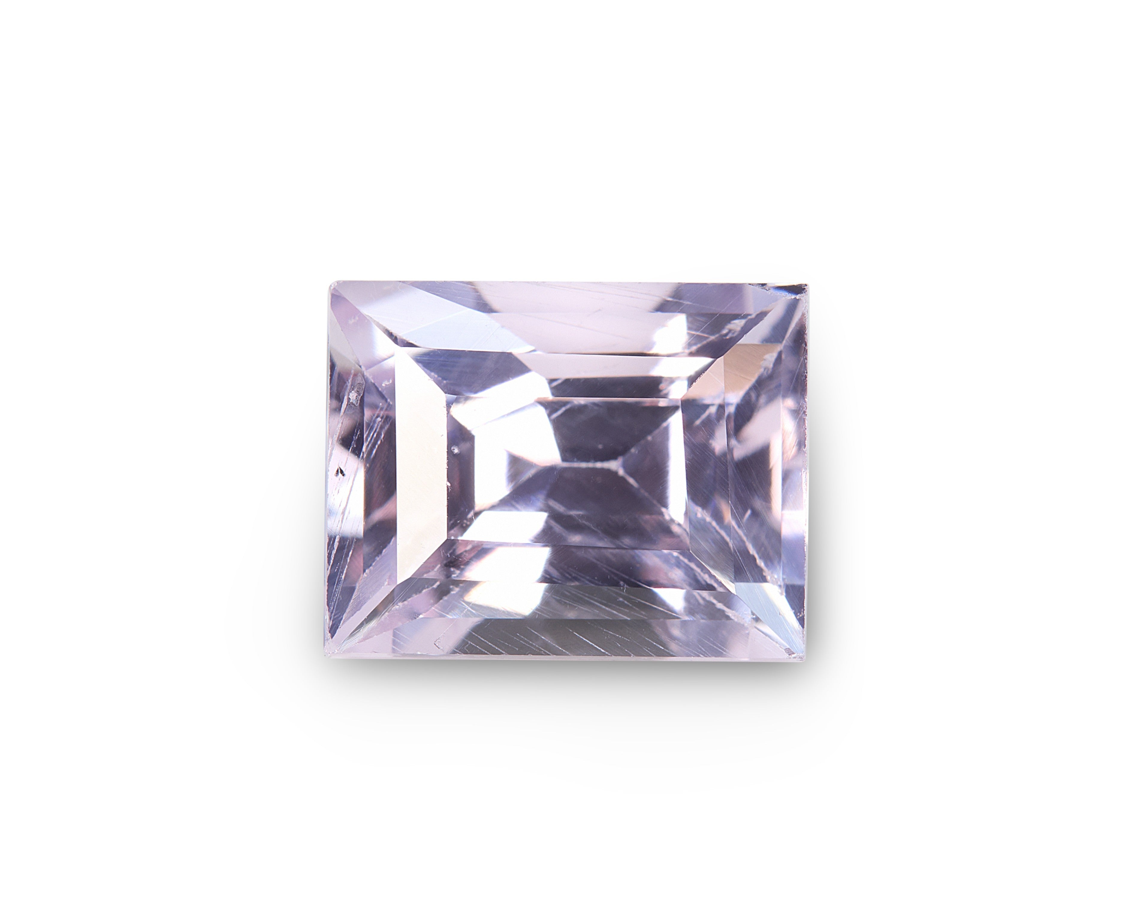 1.96ct Pink Sapphire Baguette cut