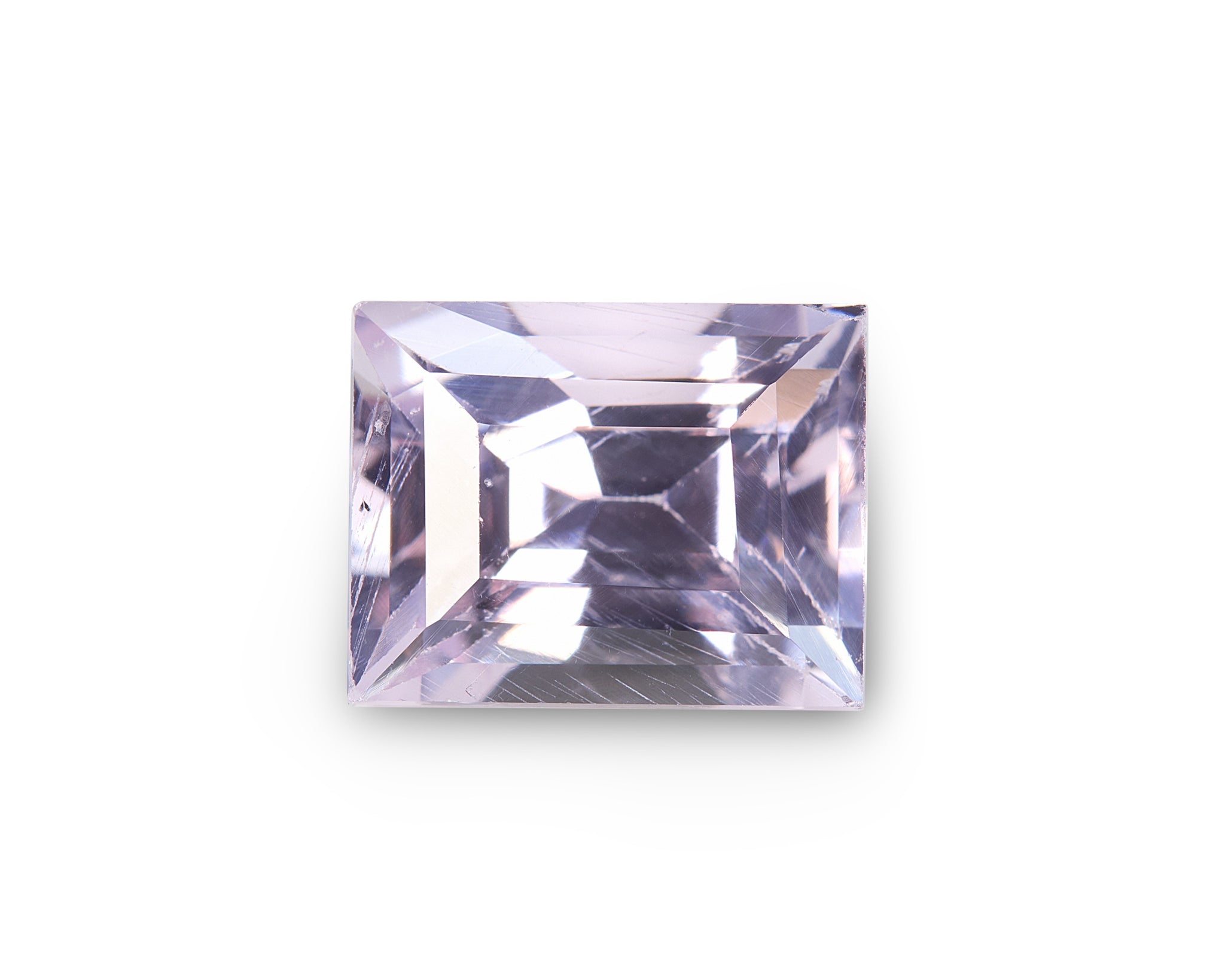 1.96ct Pink Sapphire Baguette cut