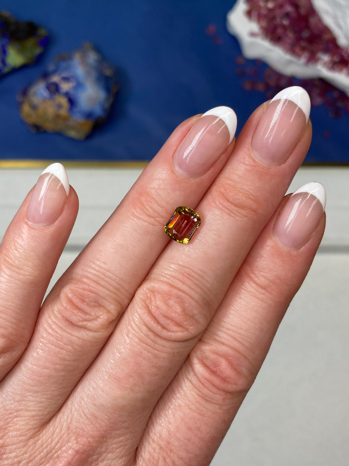 1.99ct Watermelon Tourmaline on hand