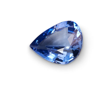 1.99ct Cornflower Blue Sapphire Pear Shape - The Sapphire Merchant