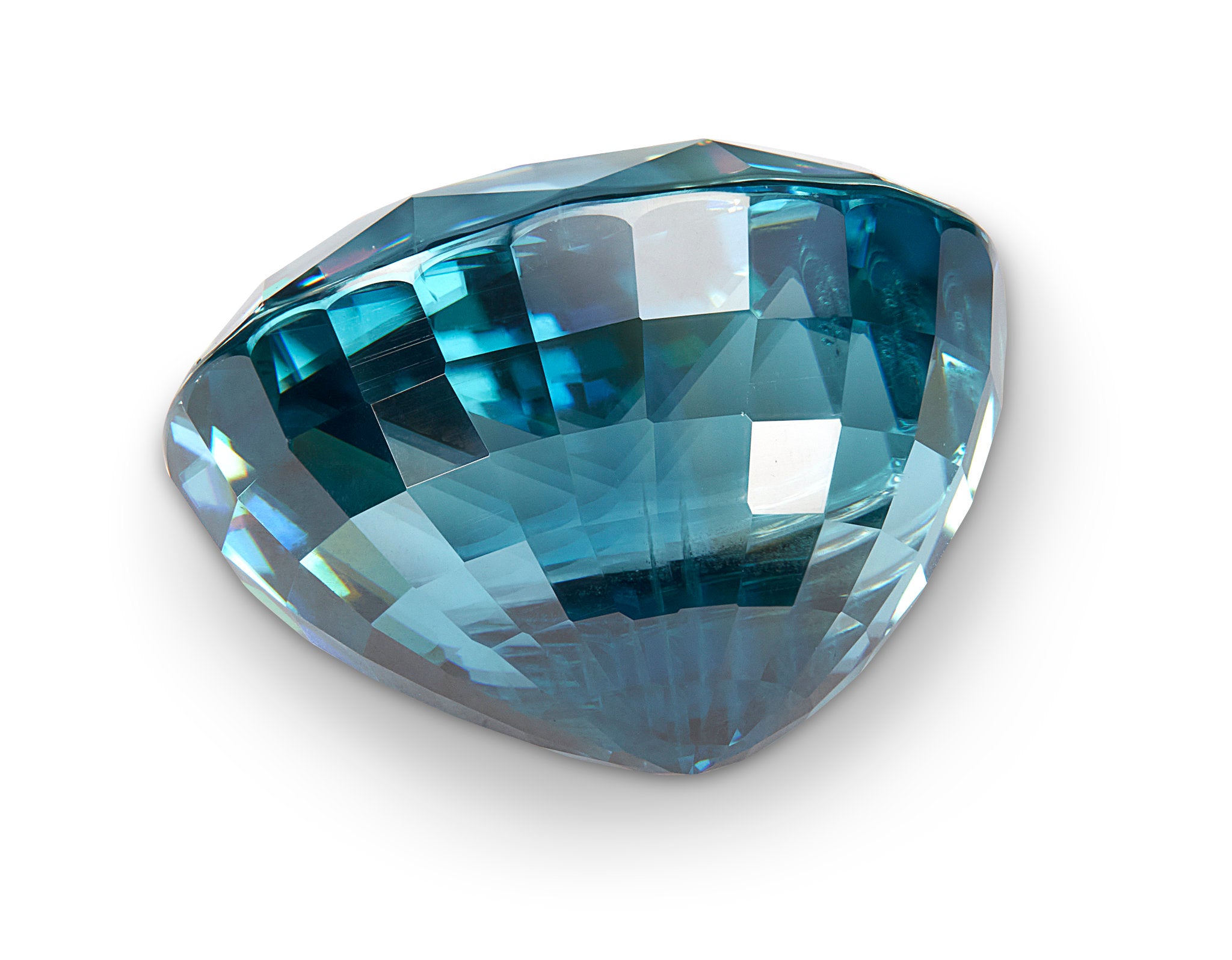 15.00ct Cambodian Blue Zircon - The Sapphire Merchant